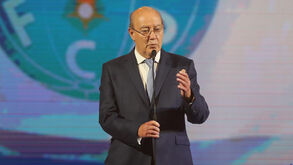 Pinto da Costa bem-disposto 