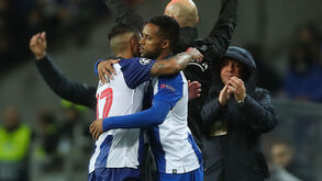 Calções de Hernâni... irritaram Conceição