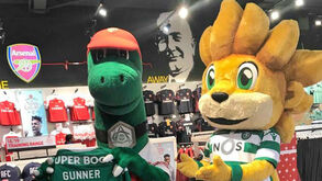 Jubas e Gunnersaurus dão o mote para o Arsenal-Sporting 