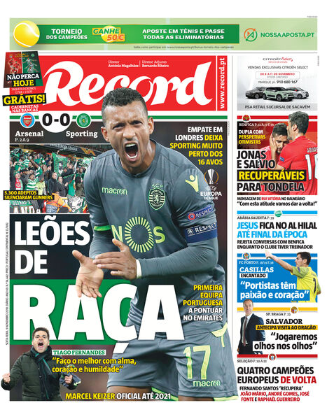 Sexta-feira, 9 de novembro de 2018