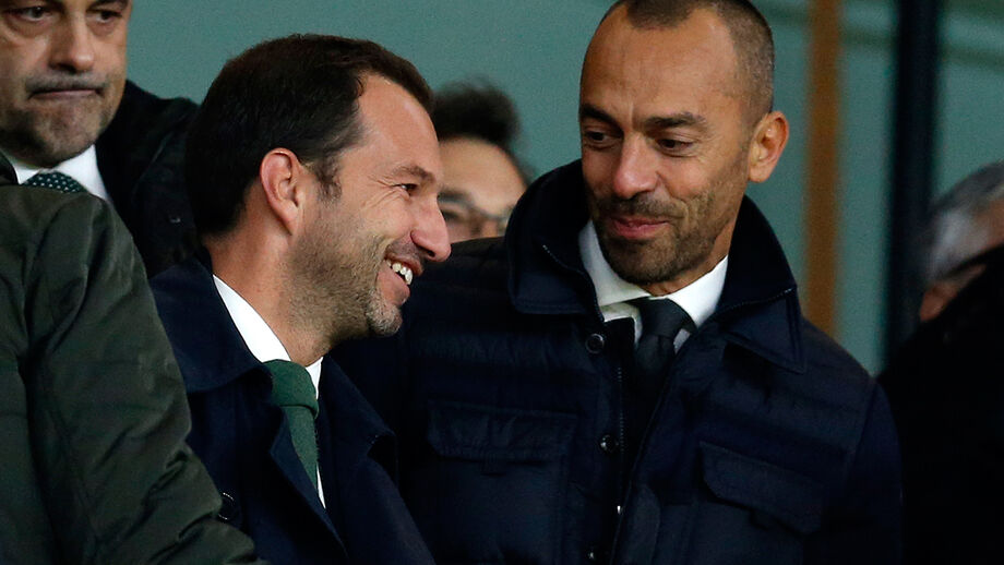 Varandas com agente de Slimani em Londres