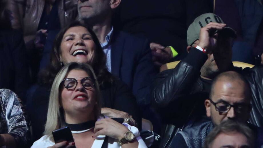 Mãe de Ronaldo vibrou com concerto de Tony Carreira