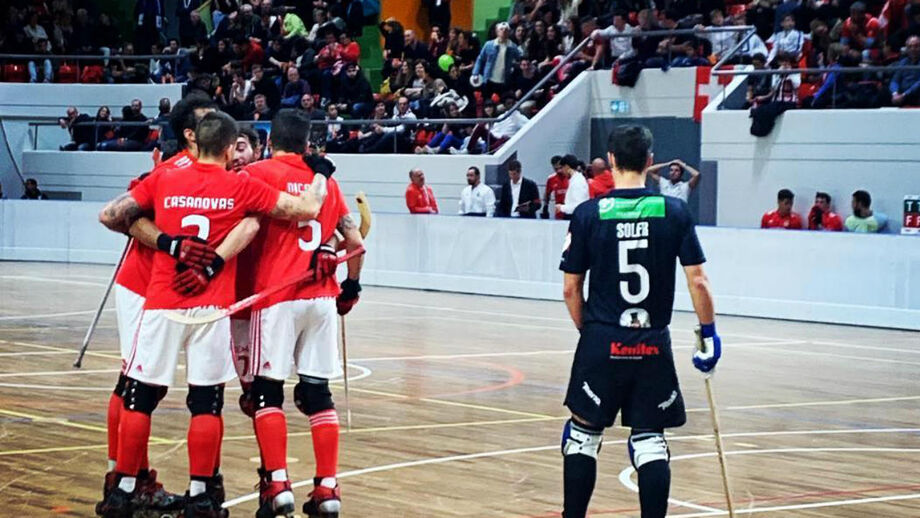 Benfica vence na Suíça com póquer de Miguel Rocha