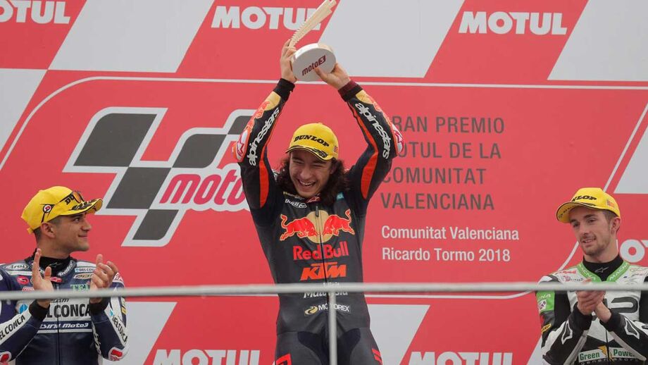 Can Öncü é o mais novo de sempre a vencer corrida do Mundial de Moto3