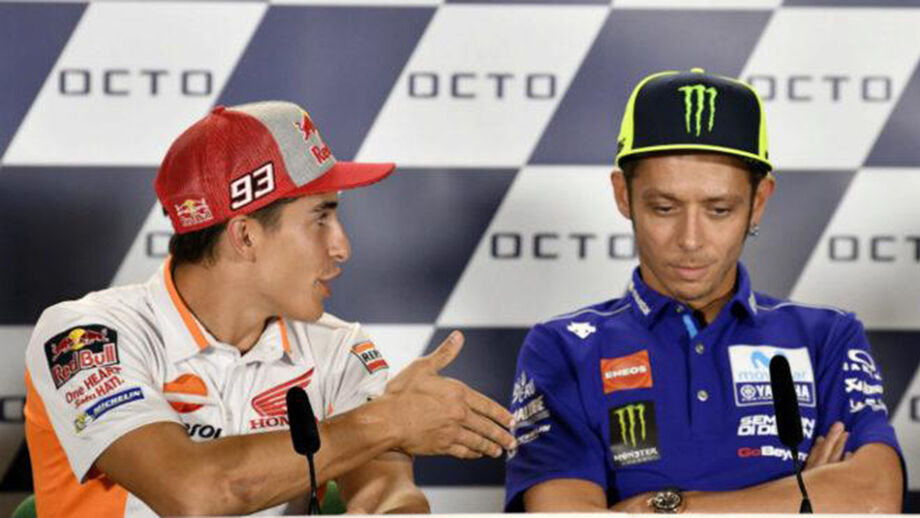 Márquez e a relação com Rossi: «Estávamos a dançar e pisámos os pés um do outro...»