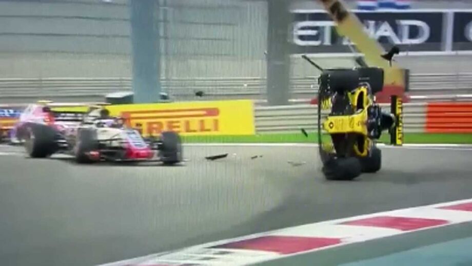 A aflição de Nico Hulkenberg após capotamento: «Está a arder, tirem-me daqui»