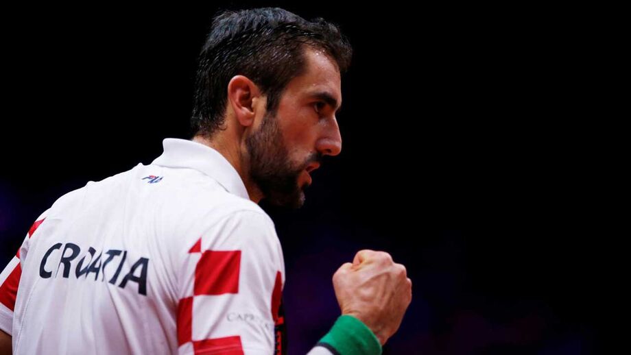 Marin Cilic dá segunda Taça Davis à Croácia