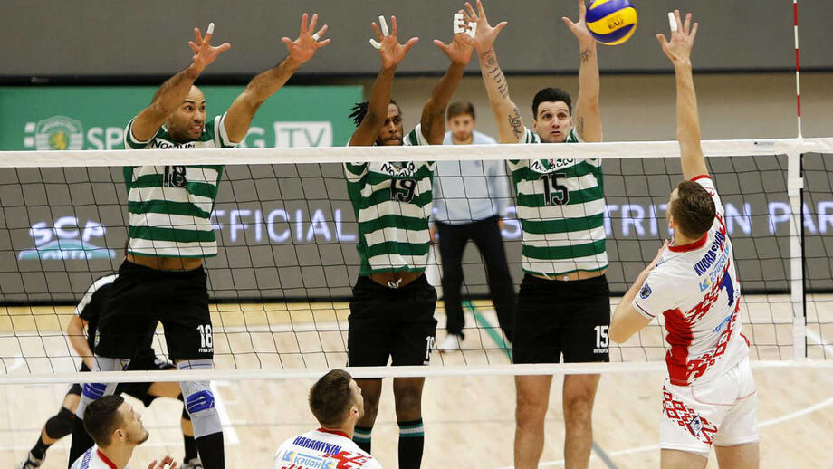 Sporting vence Stroitel Minsk e adianta-se na Taça Challenge