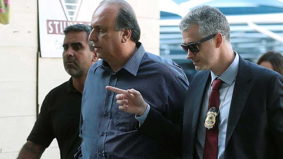 Governador do Rio de Janeiro detido no palácio oficial