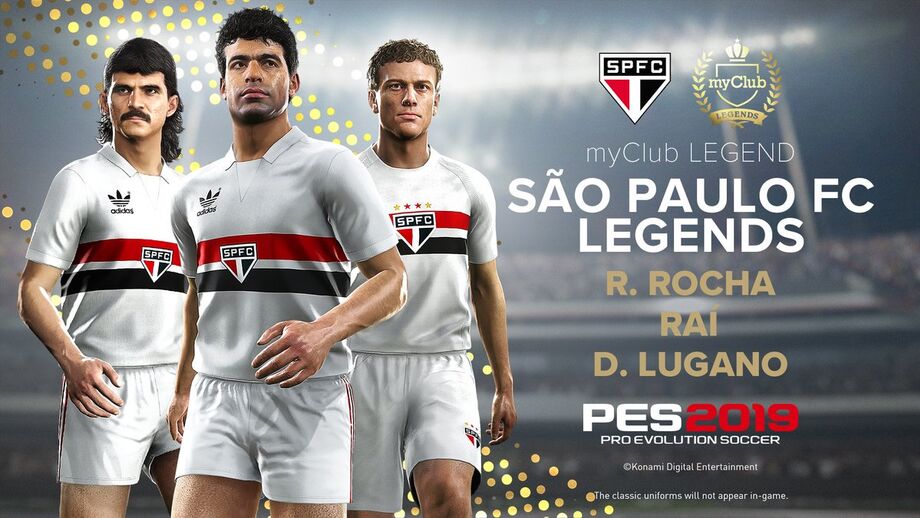 Novos craques no PES19