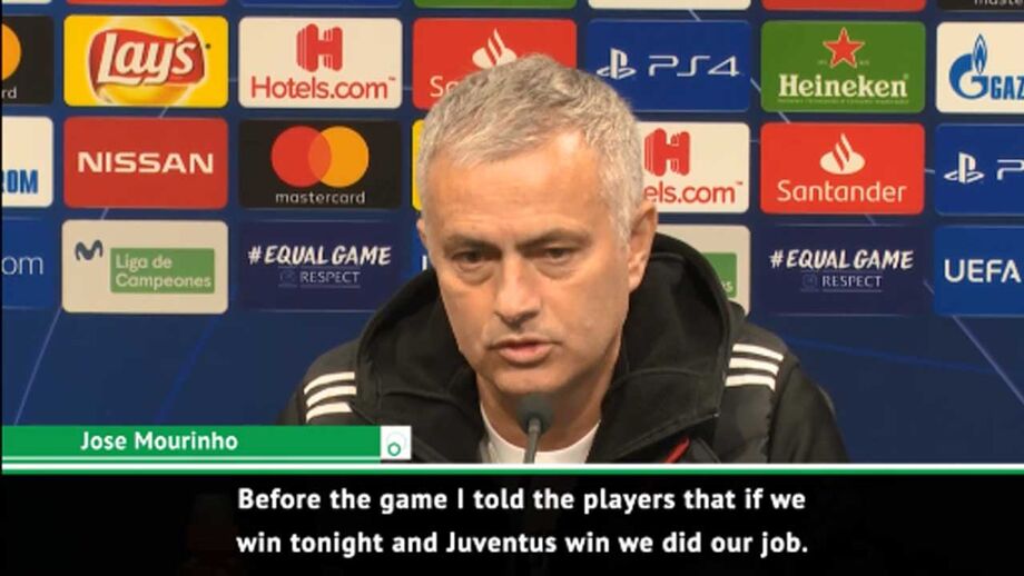 Mourinho e as explicações para a derrota no fecho da fase de grupos da Champions