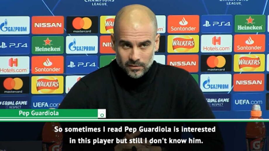 Guardiola: «Manchester City está interessado em 125 jogadores»