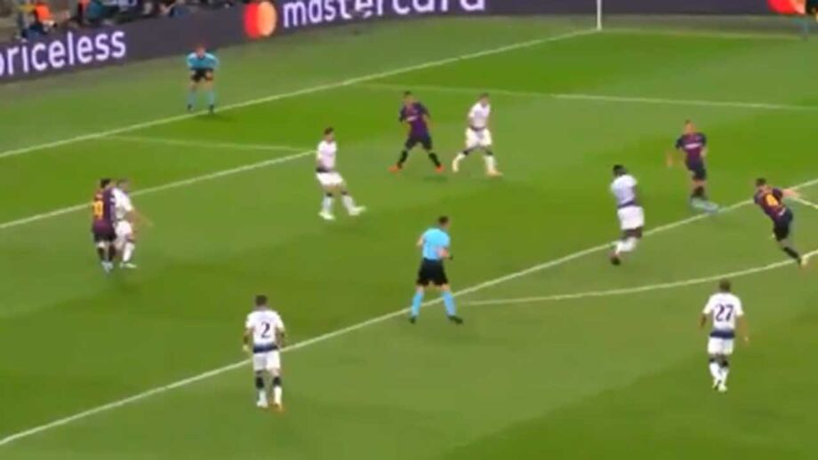 Este golo de Rakitic foi eleito o melhor da fase de grupos da Liga dos Campeões