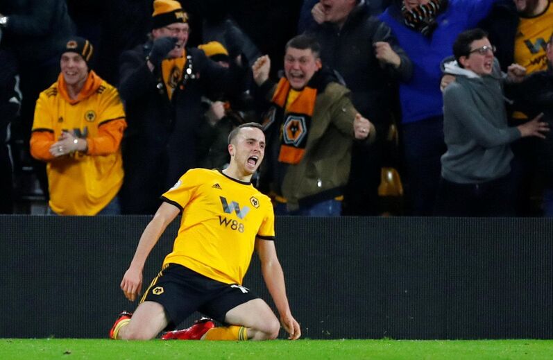 (Premier League) 1. Diogo Jota/Wolverhampton (+1.93)
