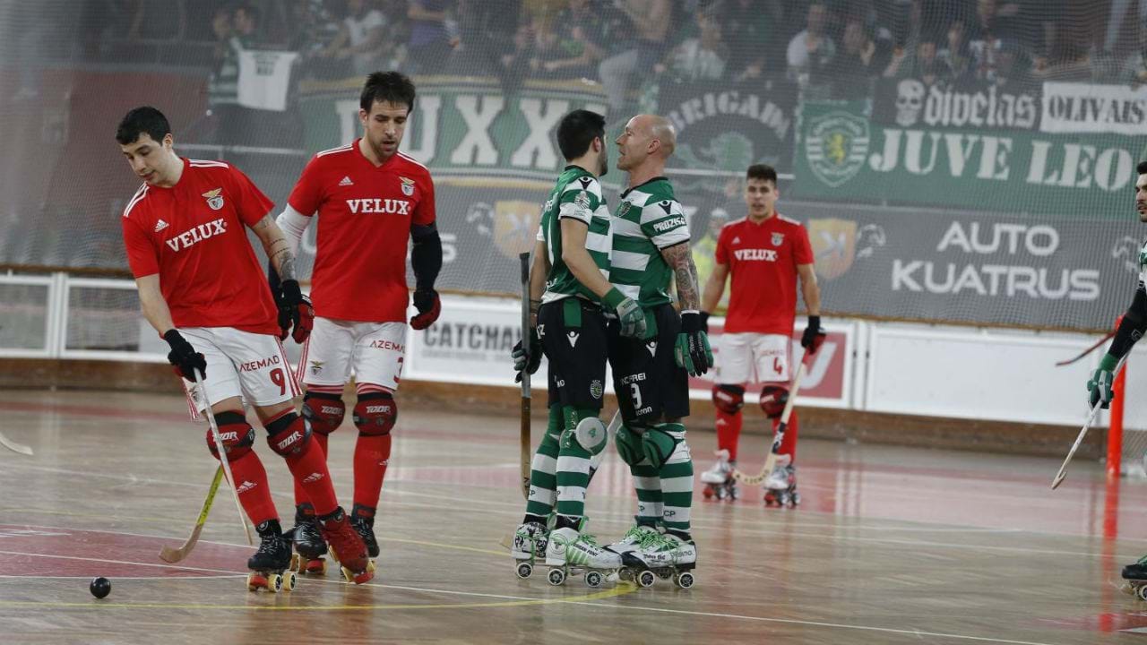 Sporting Vence Benfica Em Jogo Empolgante Na Luz H Quei Em Patins