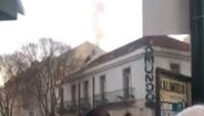 Incêndio deflagra em restaurante de Benfica