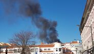 Incêndio deflagra em Campo de Ourique em Lisboa