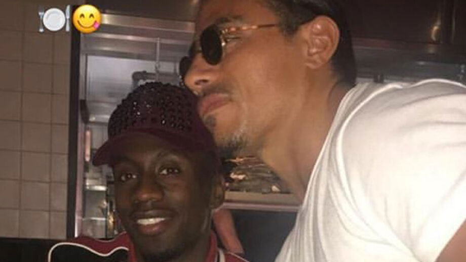 Matuidi não resistiu ao bife de ouro