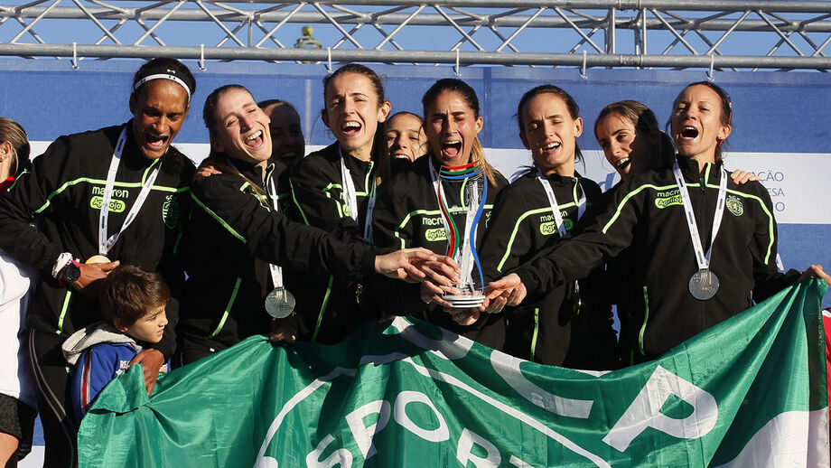 Sporting campeão de estrada em masculinos e femininos