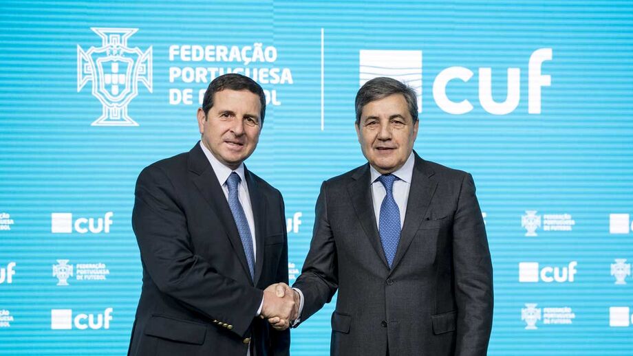 Federação Portuguesa de Futebol e CUF assinam protocolo na área da saúde