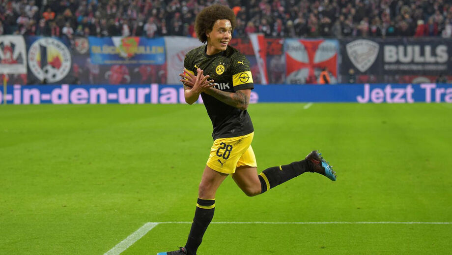 Golo de Witsel mantém Borussia Dortmund 'distante' de Bayern Munique