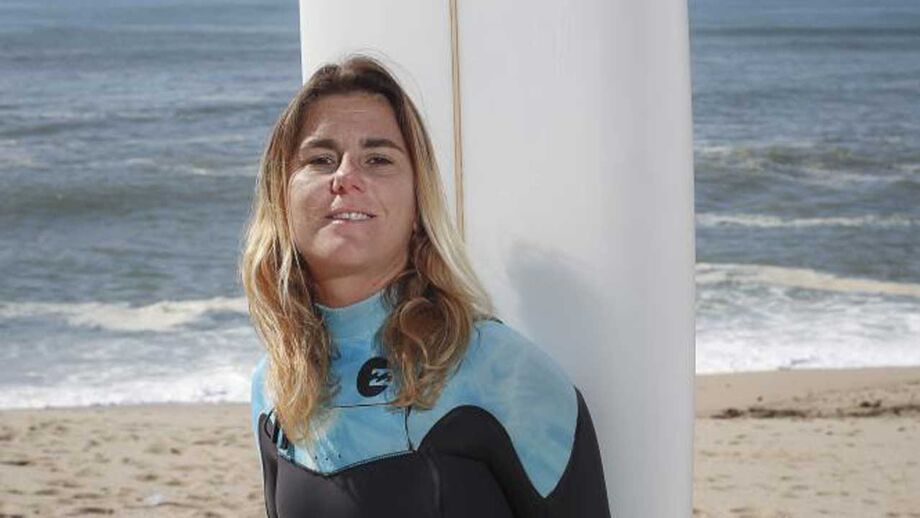 Joana Andrade sonha bater recorde do mundo da maior onda surfada na Nazaré