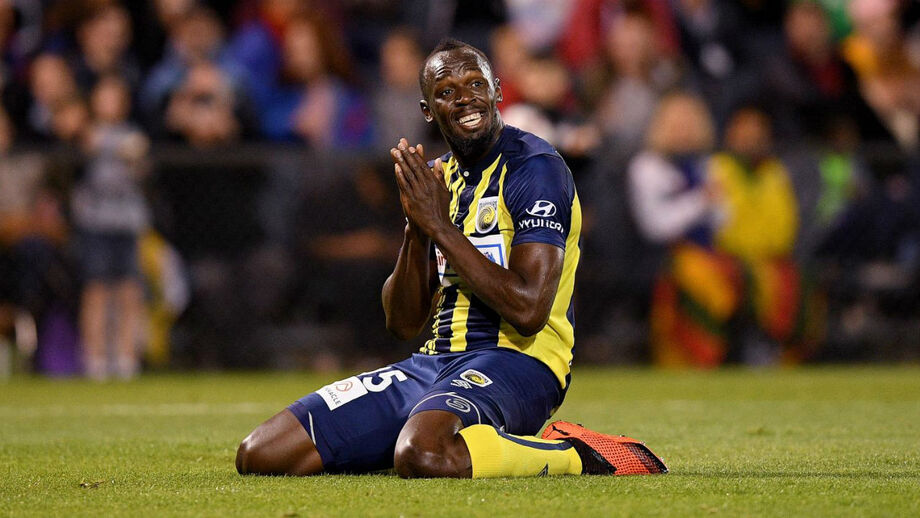Usain Bolt desiste do sonho de ser futebolista: «Foi bom enquanto durou»