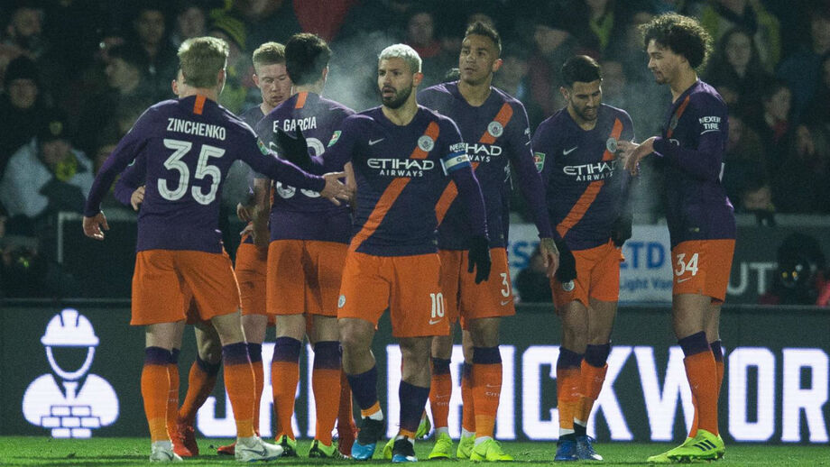 Taça da Liga: Agüero dá vitória em casa do Burton Albion
