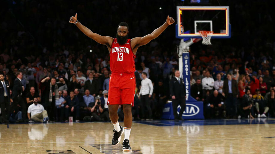 James Harden leva 21 jogos seguidos com 30 ou mais pontos