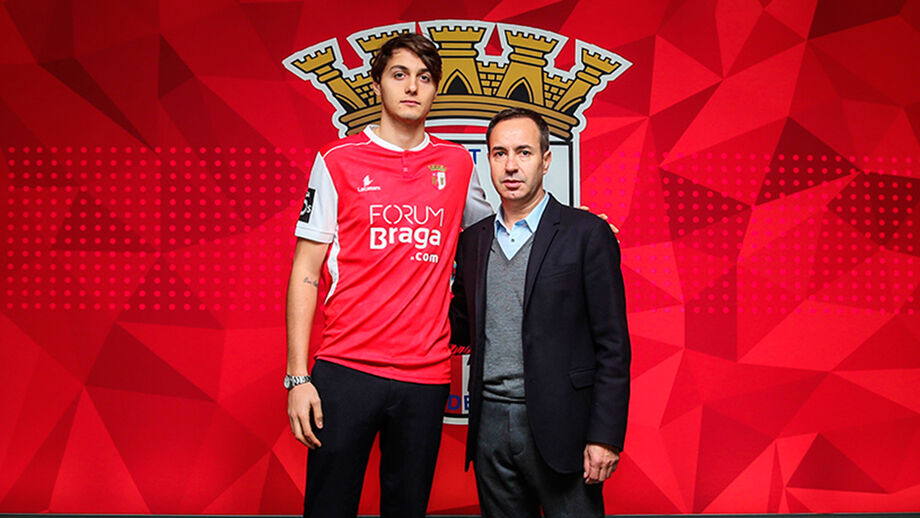 Edoardo Soleri chega ao Sp. Braga por empréstimo da Roma
