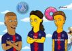 Mbappé, Cavani e Neymar