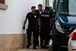 Pedro Dias às chegada a julgamento no Tribunal de Évora