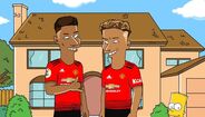 Marcus Rashford e Jesse Lingard