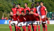 O onze do Benfica na primeira final da Youth League, em 2014