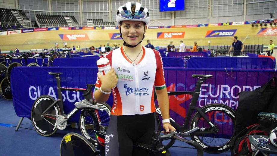 Maria Martins e Ivo Oliveira dominam Nacionais de ciclismo de pista