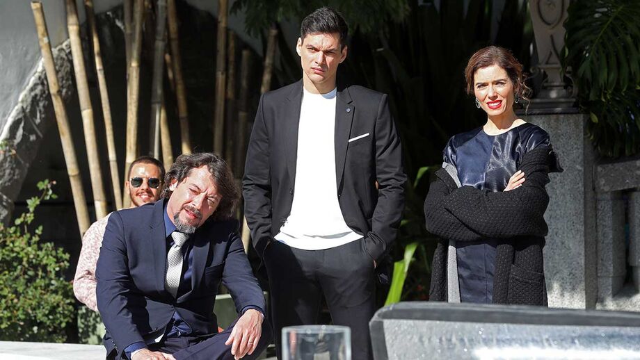 Novela 'Alguém Perdeu' em gravações