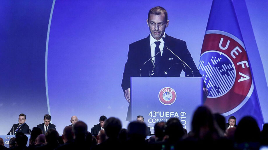 Ceferin insurge-se contra planos da FIFA na reeleição como presidente da UEFA
