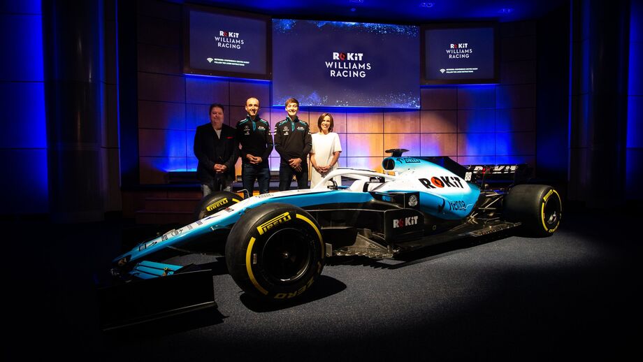 Williams mostrou novo carro e novo patrocinador