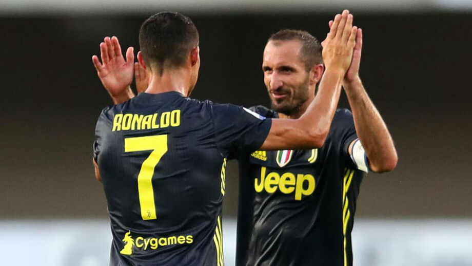 Chiellini: «Cristiano Ronaldo é como Bolt e Federer»