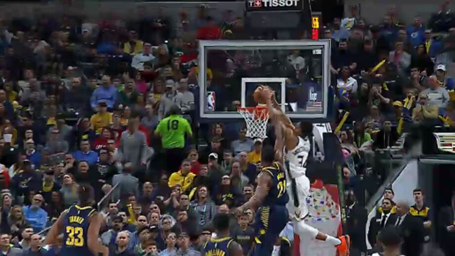 NBA: Antetokounmpo, Zach Collins e Kevin Durant foram protagonistas das jogadas da noite