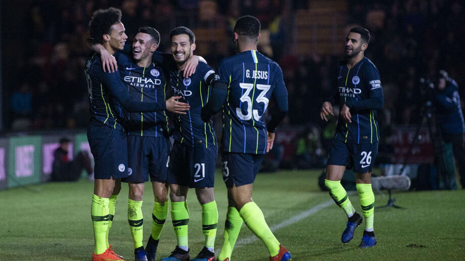 Manchester City vence Newport County e segue em frente na Taça de Inglaterra