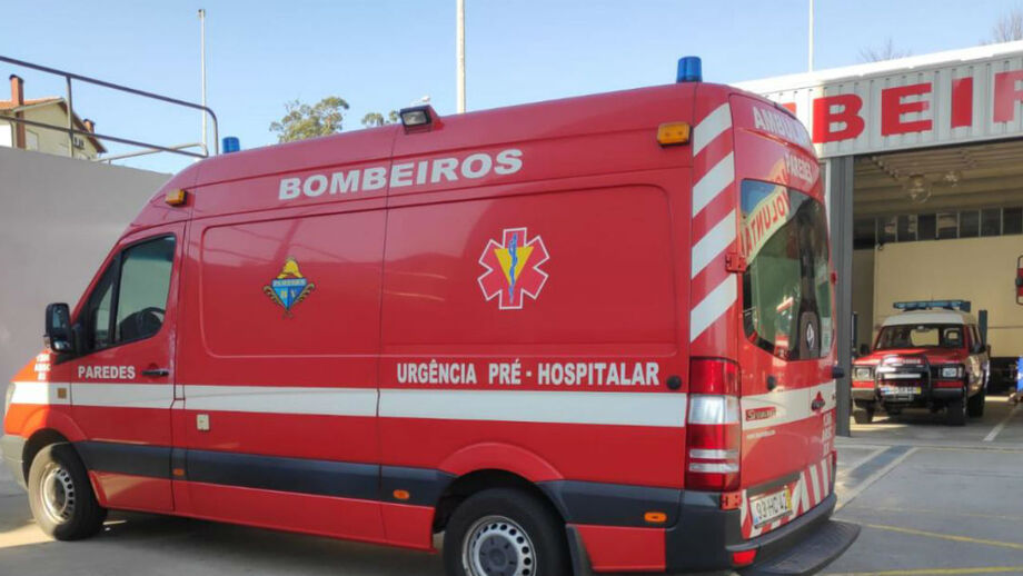 Cinco feridos em atropelamento com veículo ligeiro em Paredes