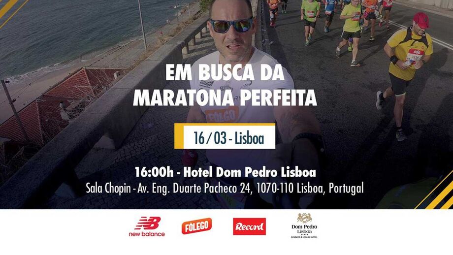 Palestra 'Em busca da maratona perfeita' chega a Portugal