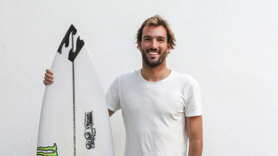 Kikas volta a competir na liga portuguesa de surf depois de dois anos