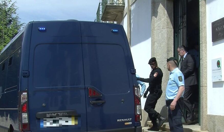 Pedro Dias no tribunal