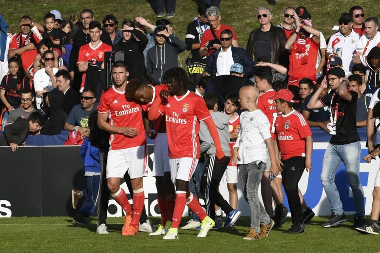 Rúben Dias e Gedson na final de 2017