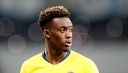 Hudson-Odoi, 18 anos, médio do Chelsea. Avaliado em 25 milhões de euros