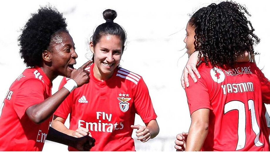 Benfica dá 16-0 ao Ouriense e está nas 'meias' da Taça de futebol feminino