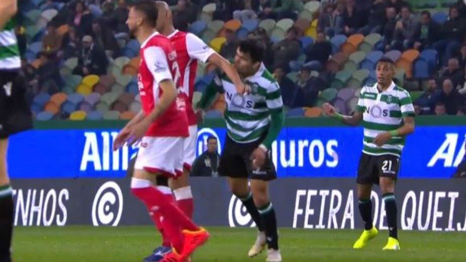 Raúl Silva absolvido da suposta agressão a Acuña no jogo com o Sporting