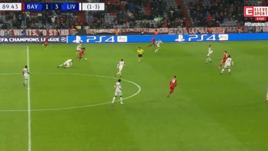 O nó de Renato Sanches que deixou Fabinho quase a rebolar no relvado